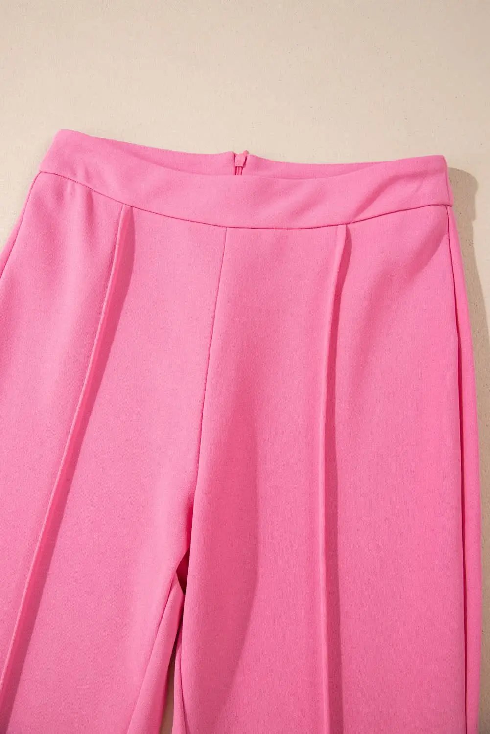 Sachet pink high-waisted flares - Love Salve